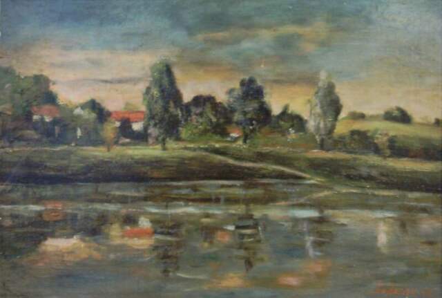 Apus de Soare pe Lacul Tekerghiol