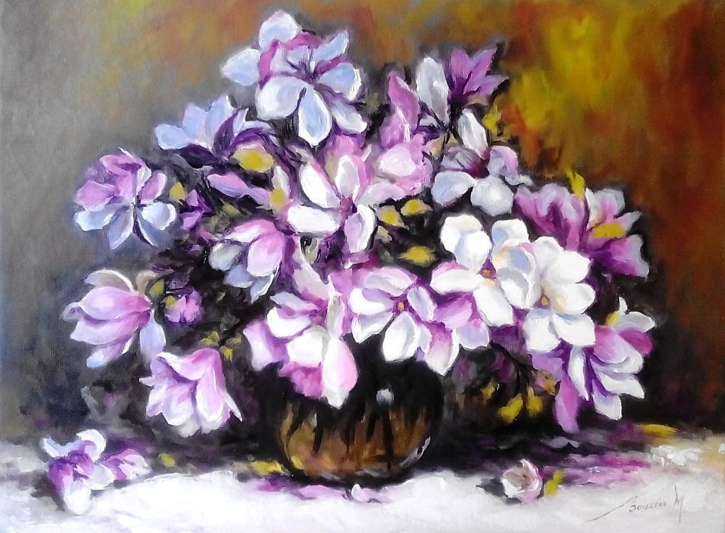 Vas cu magnolii