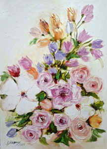 Trandafiri si clopotei