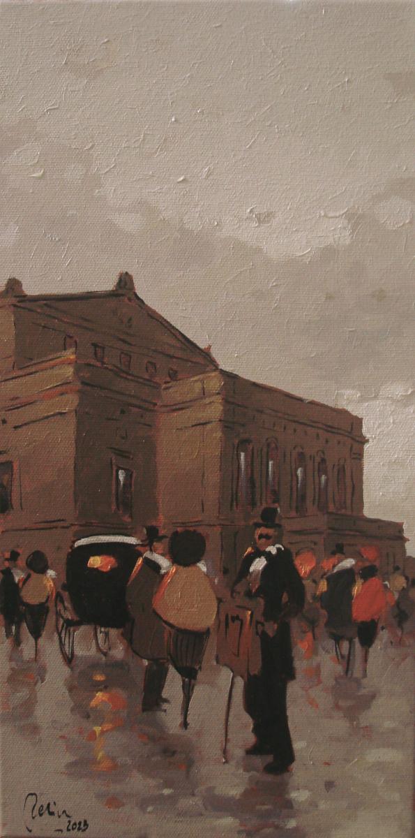 De prin vechiul Bucuresti, Teatrul National