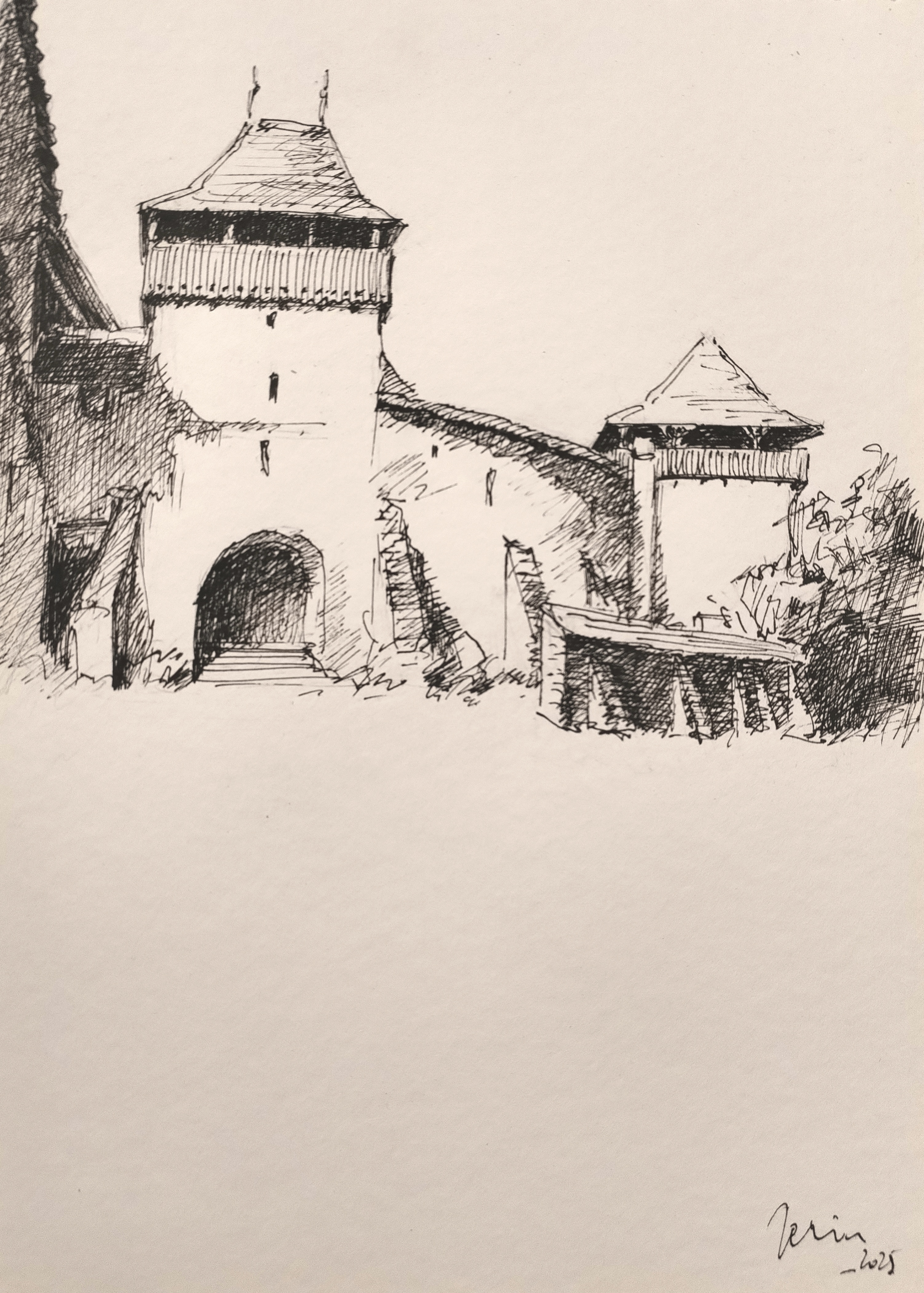 The fortified church in Viscri