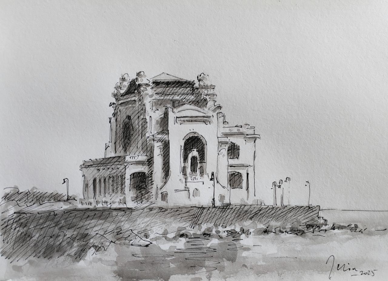 Cazinoul din Constanta,tus hartie