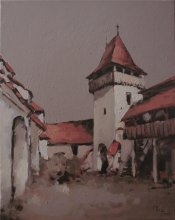 Turnul porii Bisericii fortificate Viscri
